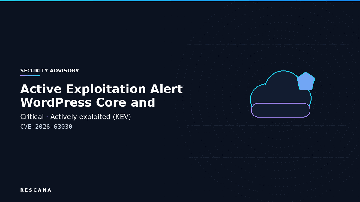 Active Exploitation Alert: Critical WordPress Core and Bricks Builder Vulnerabilities Enable Unauthenticated Remote Code Execution (RCE)