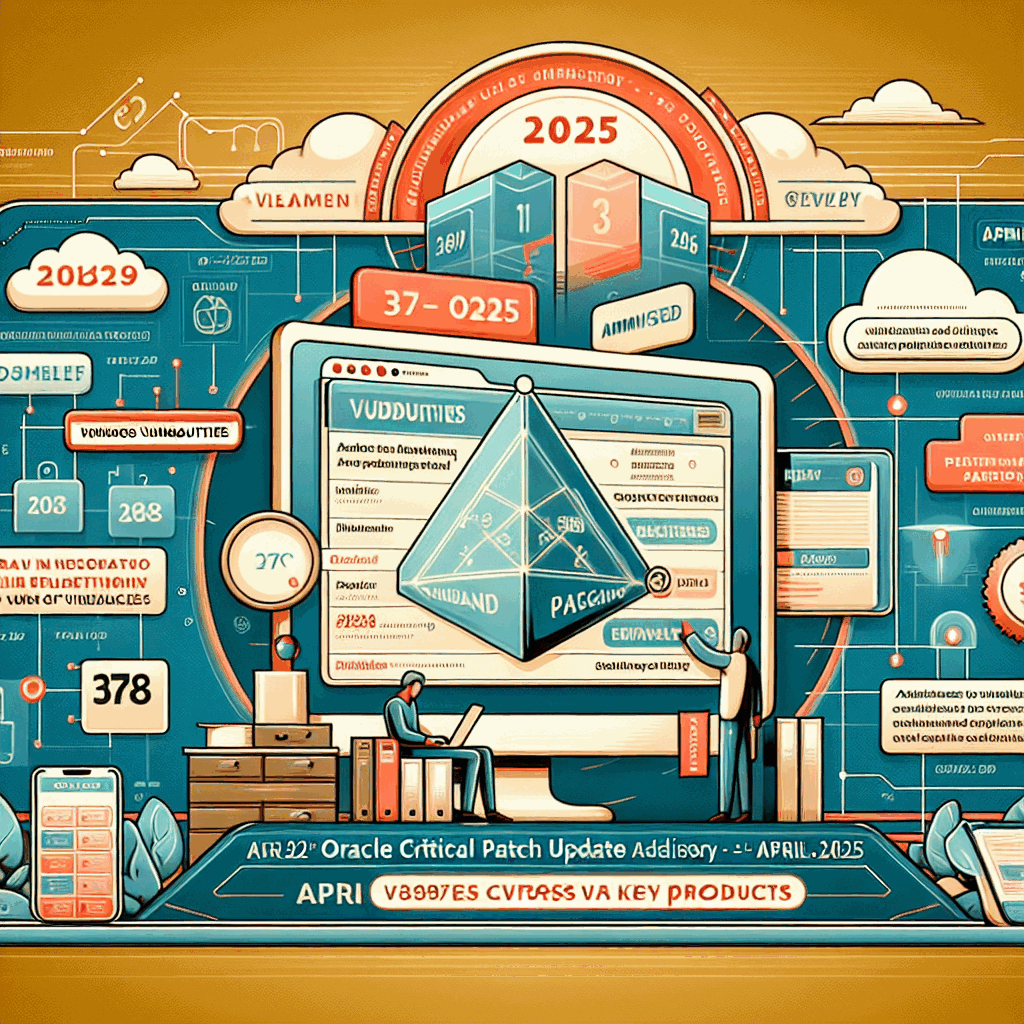 April 2025 Oracle Critical Patch Update: Addressing 378 Vulnerabilities Across Key Products