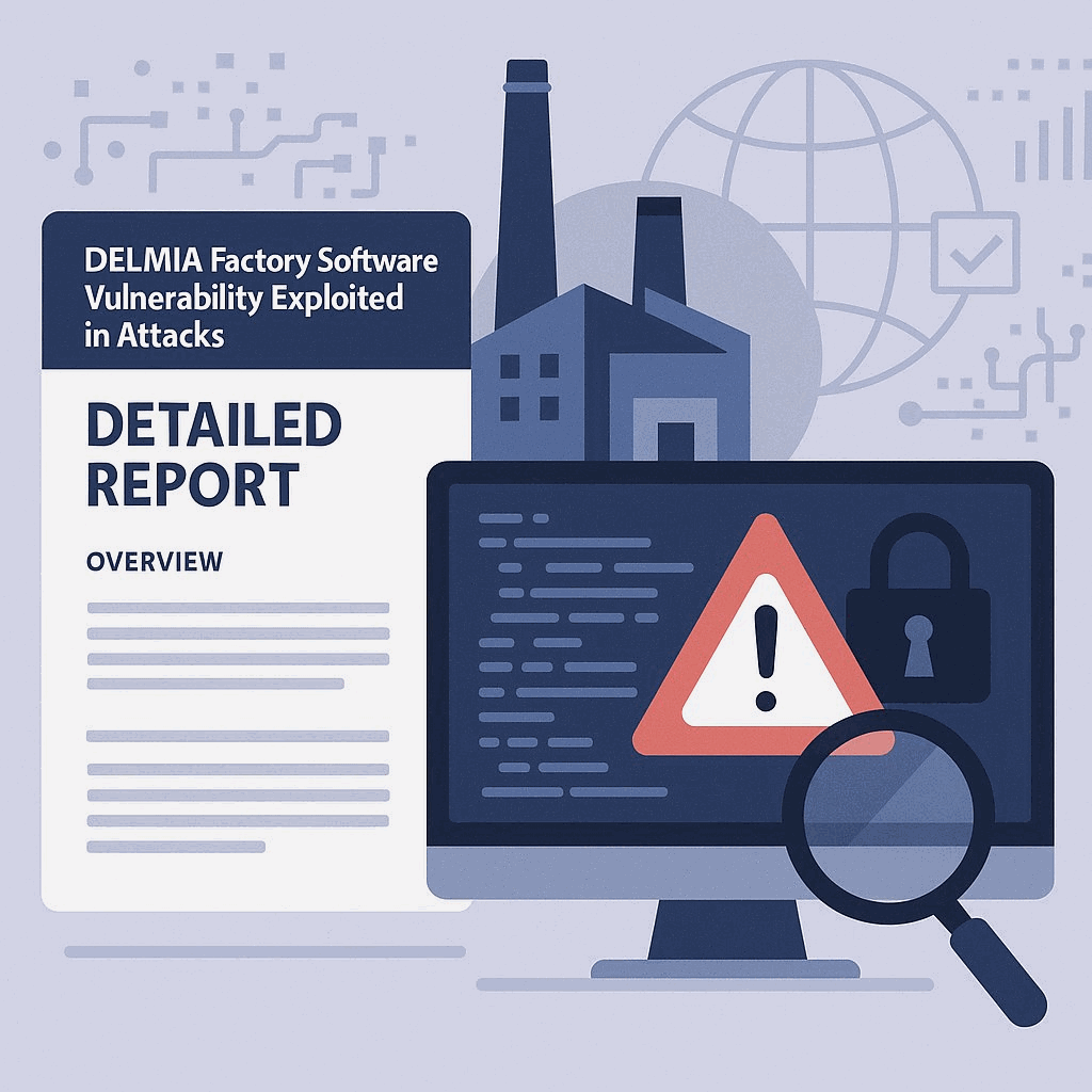 Comprehensive Analysis of DELMIA Factory Software Vulnerability Exploited in Cyber Attacks: Trends, Impact, and Mitigation Strategies