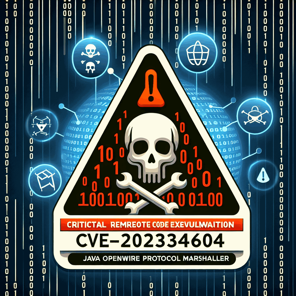 Critical CVE-2023-46604: Remote Code Execution Vulnerability in Apache ActiveMQ Exploited by Kinsing Malware
