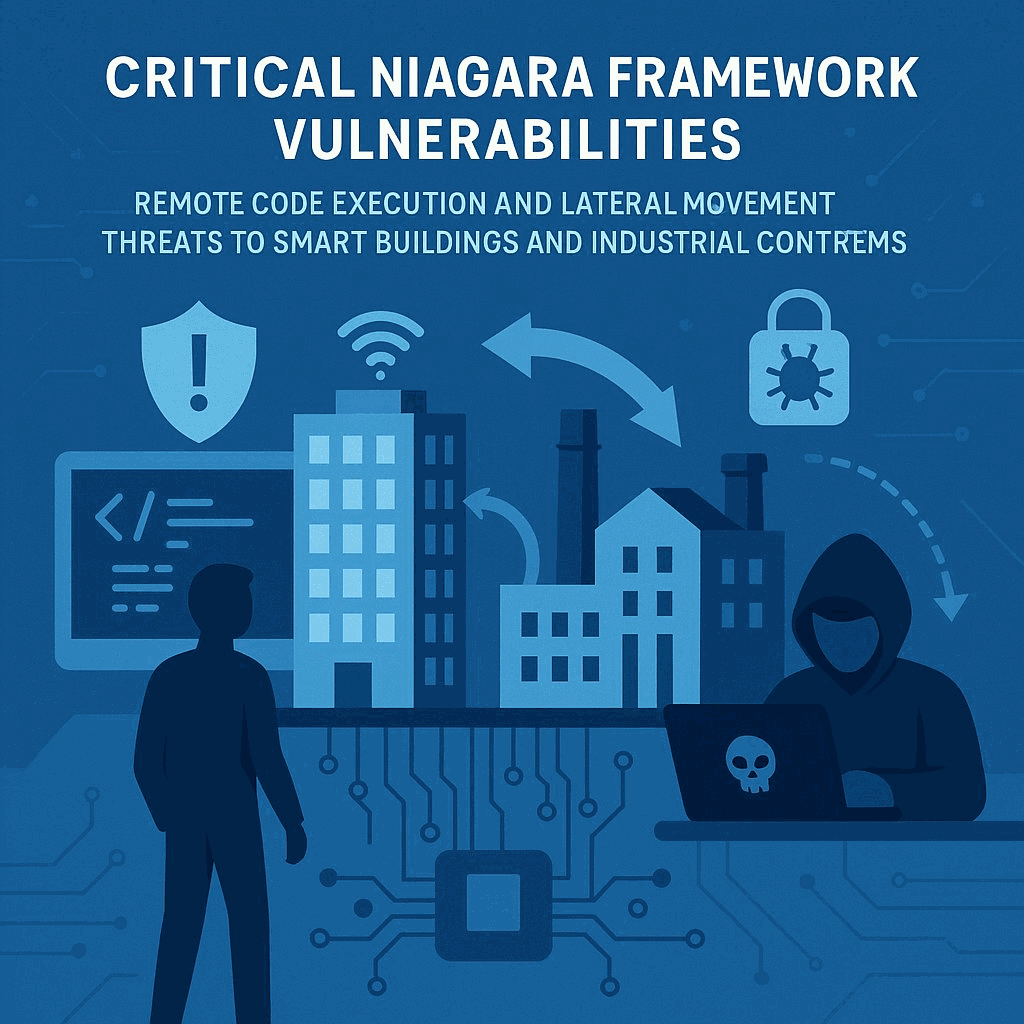 Critical Niagara Framework Vulnerabilities: Remote Code Execution and Lateral Movement Threats to Smart Buildings and Industrial Control Systems