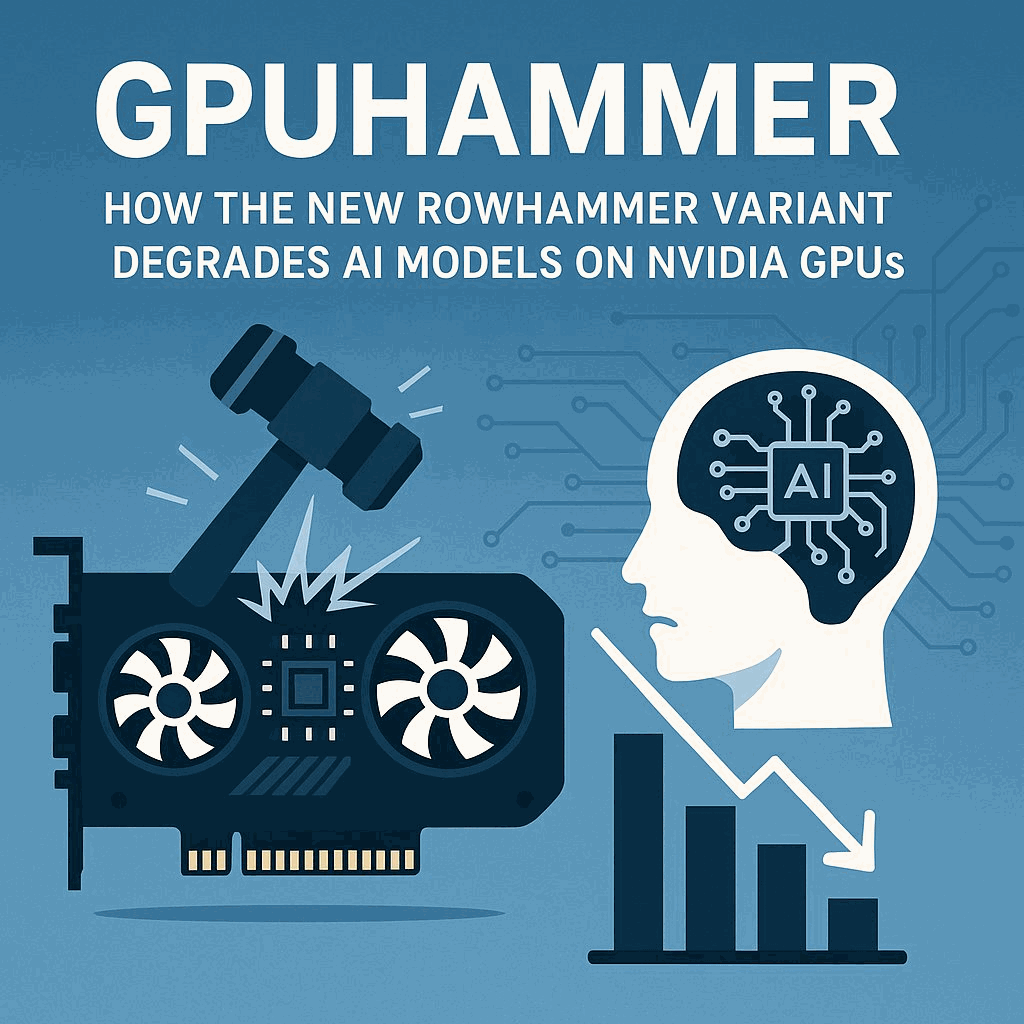 GPUHammer: How the New RowHammer Variant Degrades AI Models on NVIDIA GPUs