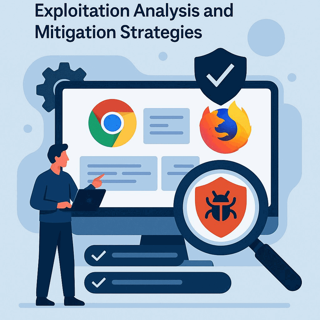 High-Severity Vulnerabilities Patched in Google Chrome V8 Engine and Mozilla Firefox Rendering Engine: Exploitation Analysis and Mitigation Strategies