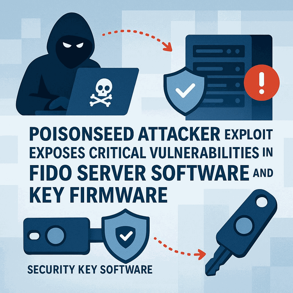 PoisonSeed Attacker Exploit Exposes Critical Vulnerabilities in FIDO Server Software and Key Firmware