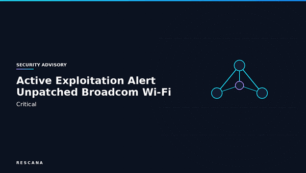 Active Exploitation Alert: Unpatched Broadcom Wi-Fi WPSplinter Vulnerability Enables Remote Root Code Execution on Millions of Routers