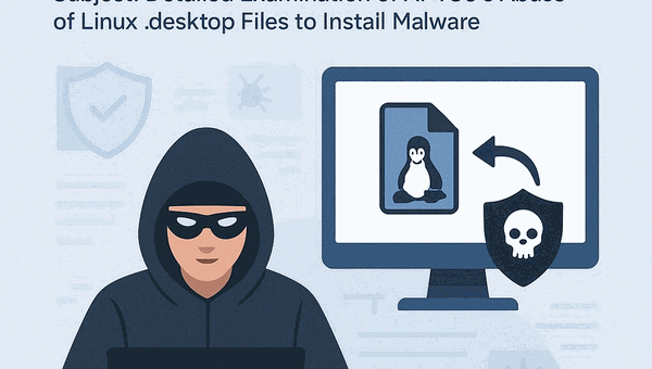 APT36 Exploits Linux .desktop Files to Install Malware on Linux Systems