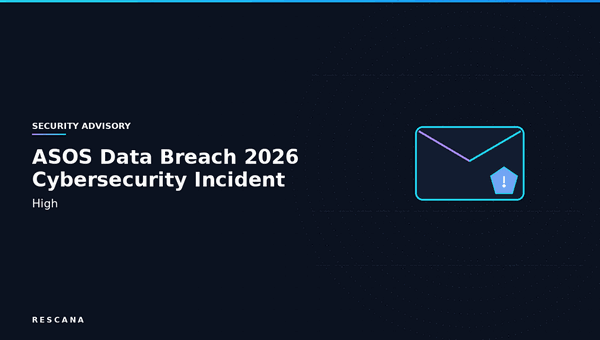 ASOS Data Breach 2026: Cybersecurity Incident Analysis of Third-Party Compromise and Social Engineering Attack