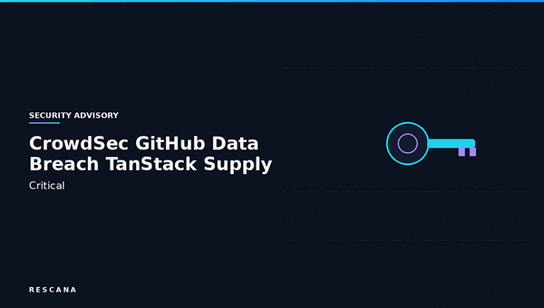 CrowdSec GitHub Data Breach: TanStack Supply Chain Attack and Offboarding Failure Analysis