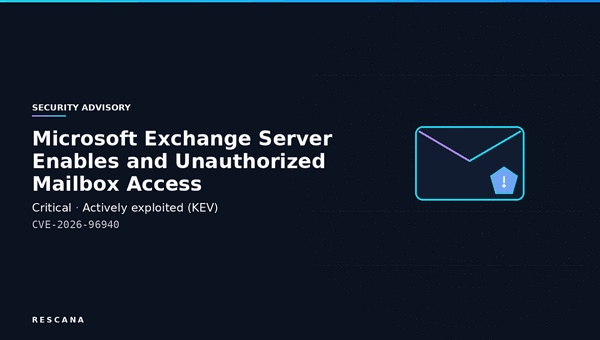 CVE-2026-96940: Critical Microsoft Exchange Server Vulnerability Enables Privilege Escalation and Unauthorized Mailbox Access