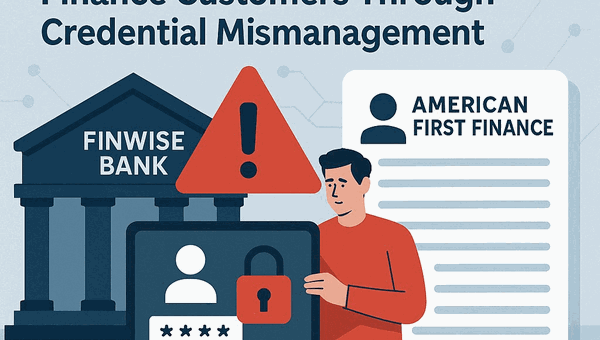 FinWise Bank Insider Breach Exposes 689,000 American First Finance Customers Through Credential Mismanagement