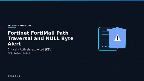 Fortinet FortiMail CVE-2026-104286 Actively Exploited: Critical Path Traversal and NULL Byte Vulnerability Alert