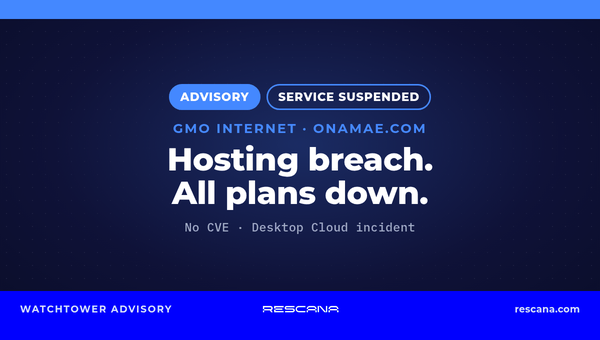 GMO Internet Onamae.com Desktop Cloud Breach: All Plans Shut Down After Malicious Programs Found on Customer Servers