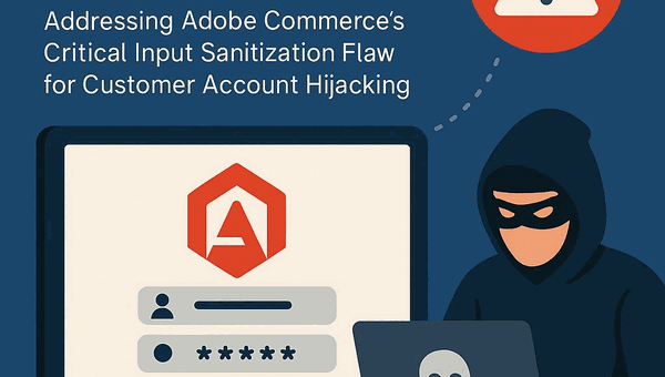 Mitigating CVE-2025-54236: Addressing Adobe Commerce's Critical Input Sanitization Flaw for Customer Account Hijacking