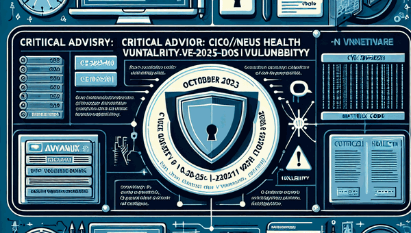 October 2023 Critical Advisory: Cisco Nexus 3000/9000 Health DOS Vulnerability (CVE-2025-20111)