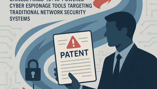 Silk Typhoon Patents: Chinese Firms' 15+ AI-Powered Cyber Espionage Tools Targeting Traditional Network Security Systems