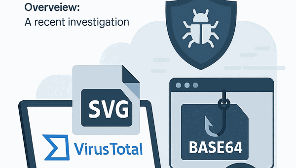 VirusTotal Exposes 44 Undetected SVG Files Leveraging Base64 Encoding to Deploy Phishing Pages on Web Browsers