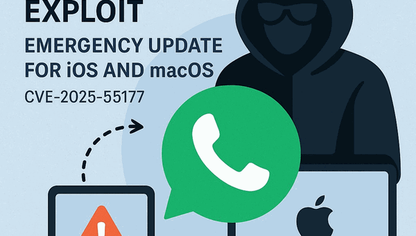 WhatsApp Zero-Click Exploit: Emergency Update for iOS and macOS (CVE-2025-55177)